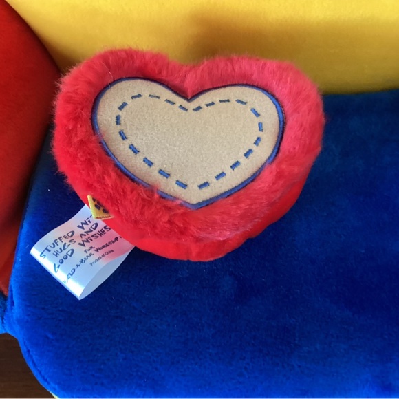 Build-A-Bear Blue and Yellow Plush Couch - Picture 2 of 9